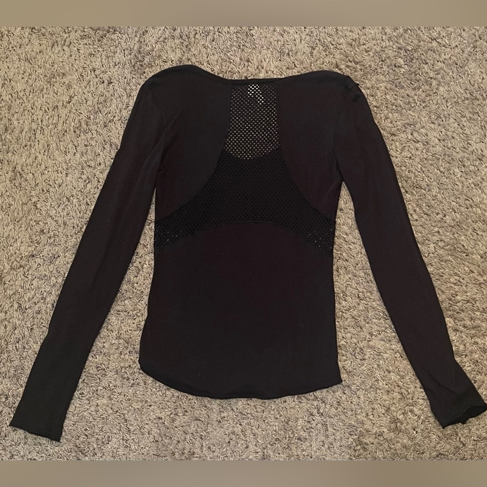 We The Free-Free People M + M + Dark Gray with mesh sides and back Top